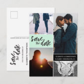 Leg het moment vast: gepersonaliseerde Save the Da Aankondigingskaart (Voorkant / Achterkant)