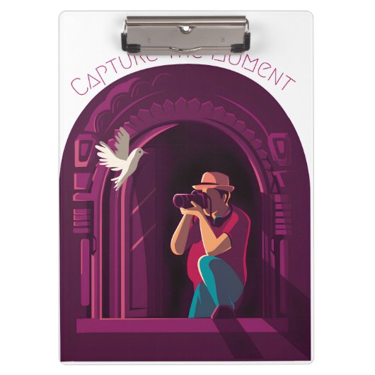 Leg het moment vast klembord (Voorkant)