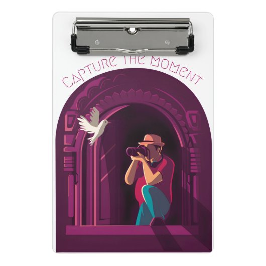 Leg het moment vast mini klembord (Voorkant)