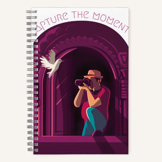 Leg het moment vast notitieboek (Voorkant)