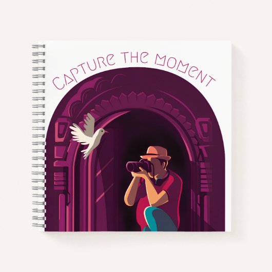 Leg het moment vast notitieboek (Voorkant)