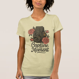 Leg het moment vast t-shirt