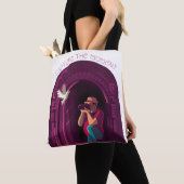 Leg het moment vast tote bag (Dichtbij)