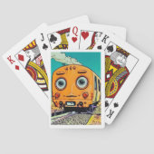 Leg hiermee de essentie van  spoorwegen vast pokerkaarten (Achterkant)