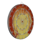 Leg hun gezicht op je dartboard Sjabloon Dartbord (Voorkant Links)