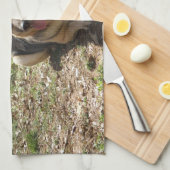 Leg je baby op een handdoek. theedoek (Quarter Fold)