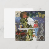 Leg je dag platte Wenskaart vast (Voorkant / Achterkant)