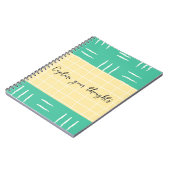 Leg je gedachten vast notitieboek (Linkerzijde)