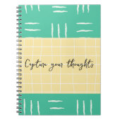 Leg je gedachten vast notitieboek (Voorkant)