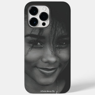 Leg je glimlach vast op deze gepersonaliseerde tel Case-Mate iPhone 14 pro max hoesje