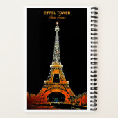 Leg je herinneringen vast: Eiffeltoren reizen Notitieboek (Achterkant)