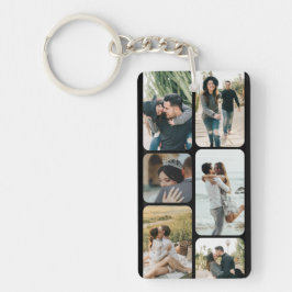 Leg je momenten vast met gepersonaliseerde foto's sleutelhanger