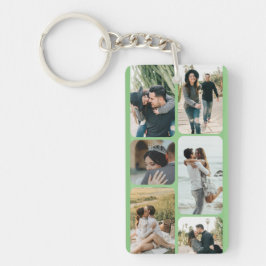 Leg je momenten vast met gepersonaliseerde foto's sleutelhanger