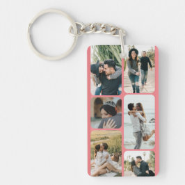 Leg je momenten vast met gepersonaliseerde foto's sleutelhanger