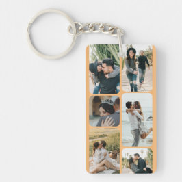 Leg je momenten vast met gepersonaliseerde foto's sleutelhanger