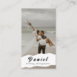 Leg je speciale dag vast met professionele fotogra visitekaartje