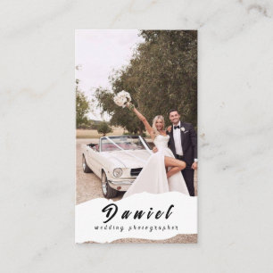 Leg je speciale dag vast, professionele fotografie visitekaartje