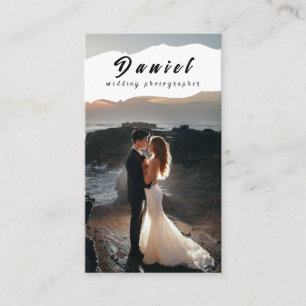 Leg je speciale dag vast, professionele fotografie visitekaartje