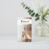 Leg je speciale dag vast, professionele fotografie visitekaartje (Staand voorkant)