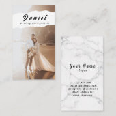 Leg je speciale dag vast, professionele fotografie visitekaartje (Voorkant / Achterkant)