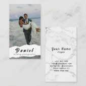 Leg je speciale dag vast, professionele fotografie visitekaartje (Voorkant / Achterkant)