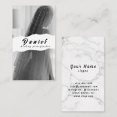 Leg je speciale dag vast, professionele fotografie visitekaartje (Voorkant / Achterkant)