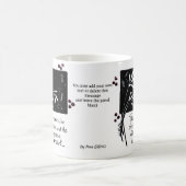 Leg je zorgen in Gods handen Magnet Koffiemok (Center)