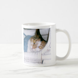 Leg Jouw naam op de Cassie de Kat Koffiemok