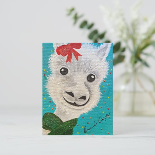 Leg Joy vast! Briefkaart (Staand voorkant)