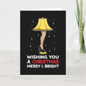 Leg Lamp Christmas Kaart (Voorkant)