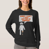 Leg Prosthesis Quote for Falke Limb and Artificial T-shirt (Voorkant)