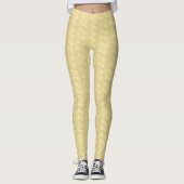 Leg Sensation Fancy Panse Lemon Slice gekruist Leggings (Voorkant)