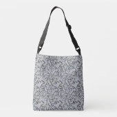 Leg wat metalen op me x4 LGrey BG Crossbody Tas (Achterkant)