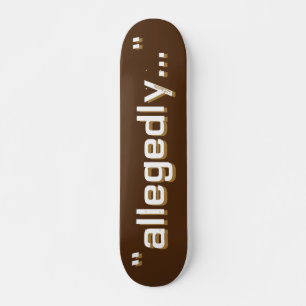 LEGAAL grappig woordspeel ironisch sarcastisch pun Persoonlijk Skateboard