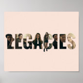 Legacies Characters Logo Poster (Voorkant)