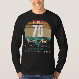 Legacy: 70th Birthday Originele onderdelen T-shir T-shirt