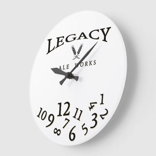 Legacy Ale Werkt Wandklok (Hoek)