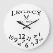 Legacy Ale Werkt Wandklok (Voorkant)