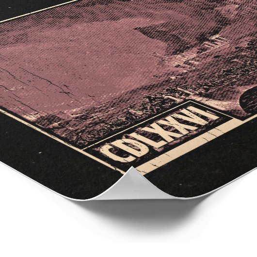 Legacy - Brutalistisch ontwerp Poster (Hoek)