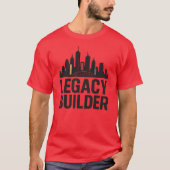 Legacy Builder Urban Hustle Entrepreneur Mindset T-shirt (Voorkant)