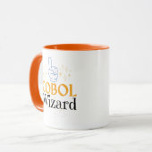 Legacy Cobol Programmeertaal Wizard  Mok (Voorkant links)