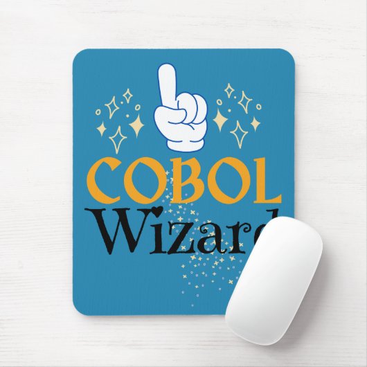 Legacy Cobol Programmeertaal Wizard  Muismat (Met muis)