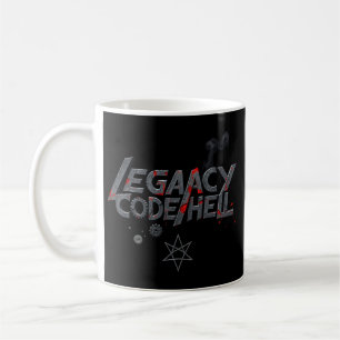 "LEGACY CODE HELL" Glitch Metal Mok - Programmeur 