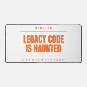 Legacy Code Is Haunted Funny Programmeur Ontwikkel Bureaumat
