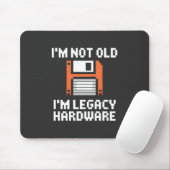 Legacy Hardware Retro 8-Bit Computeren Bureaublad Muismat (Met muis)
