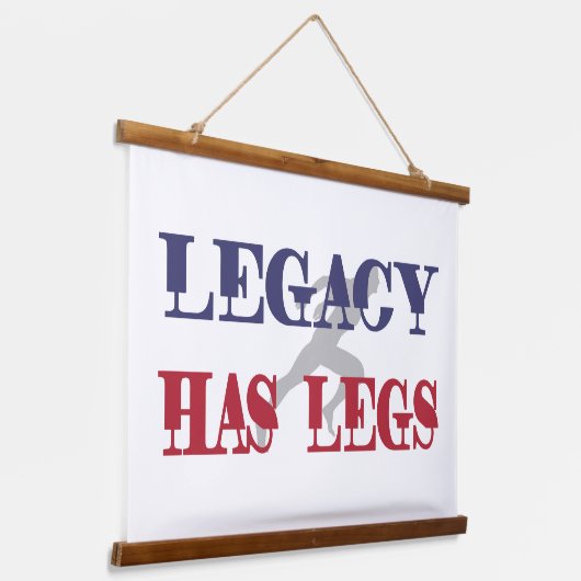 Legacy heeft benen hangend wandkleed (Gebogen)