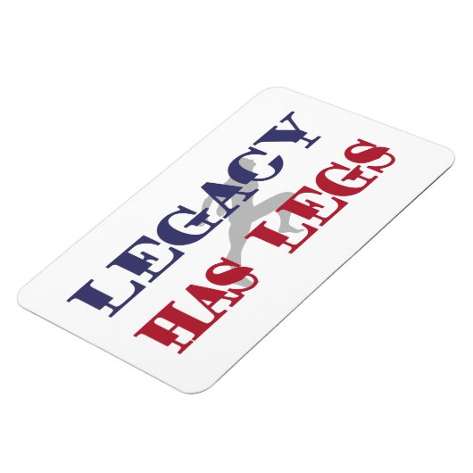 Legacy heeft benen magneet (Linkerzijde)