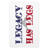 Legacy heeft benen magneet (Verticaal)