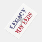 Legacy heeft benen servet (Hoek)