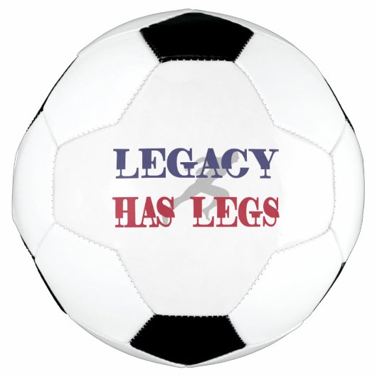 Legacy heeft benen voetbal (Voorkant)